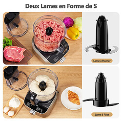 Robot cuisine multifonction YASHE 1300W josso-sarl-electro